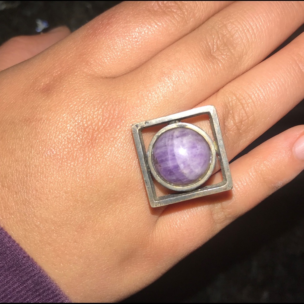 AMETHYST CELTIC RING